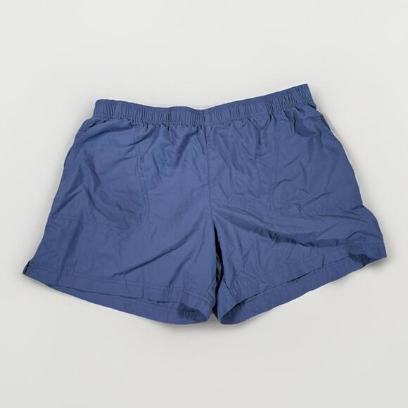 Columbia Shorts Mens Adult Large Blue Outdoors  Pocket Mesh (A30) - Picture 1 of 6